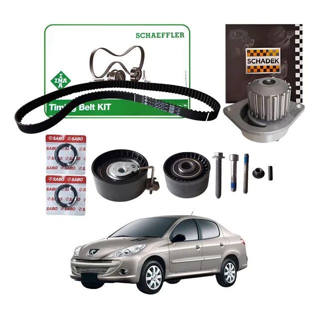 Kit Correia Dentada Bomba Dagua Peugeot Citroen 1.6 16v Asp.